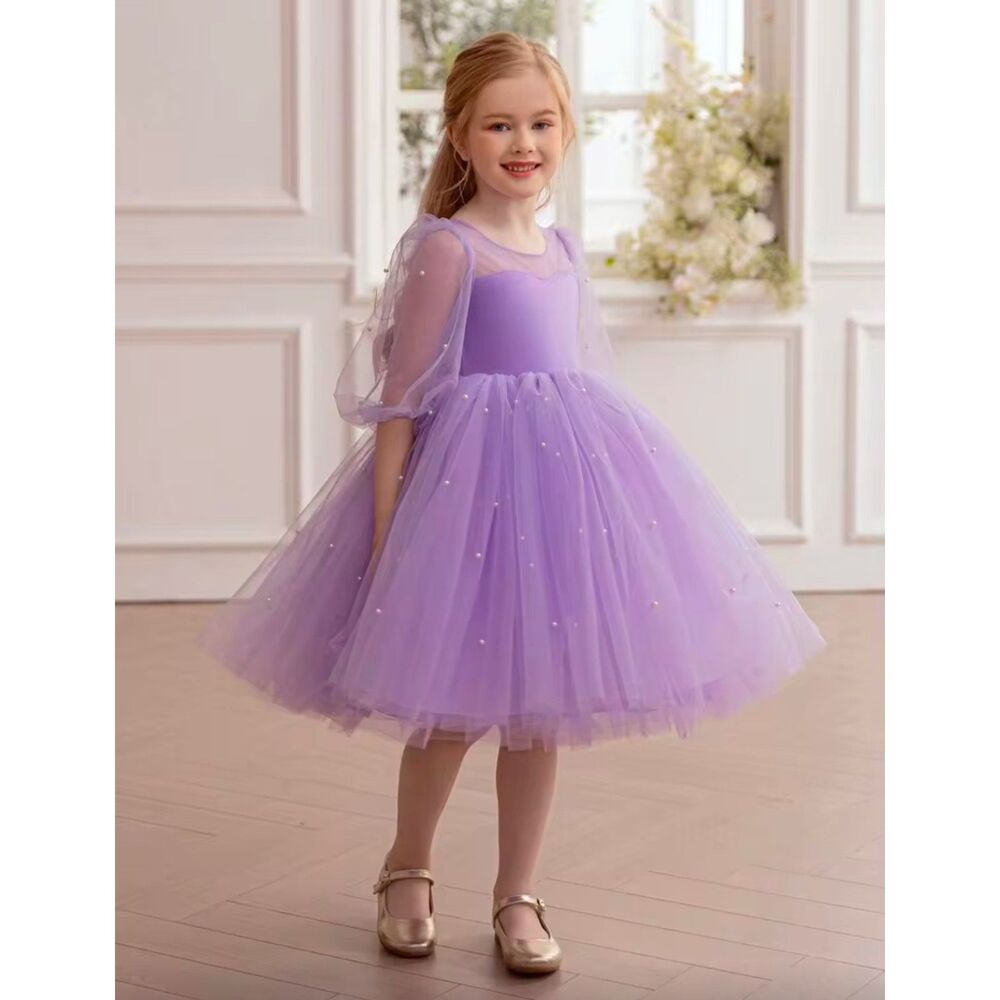 Purple tulle dress size 6